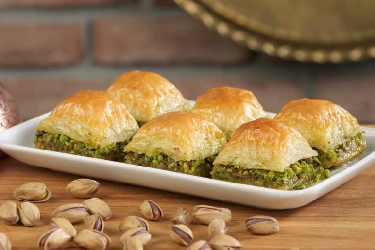 Baklava aux pistaches