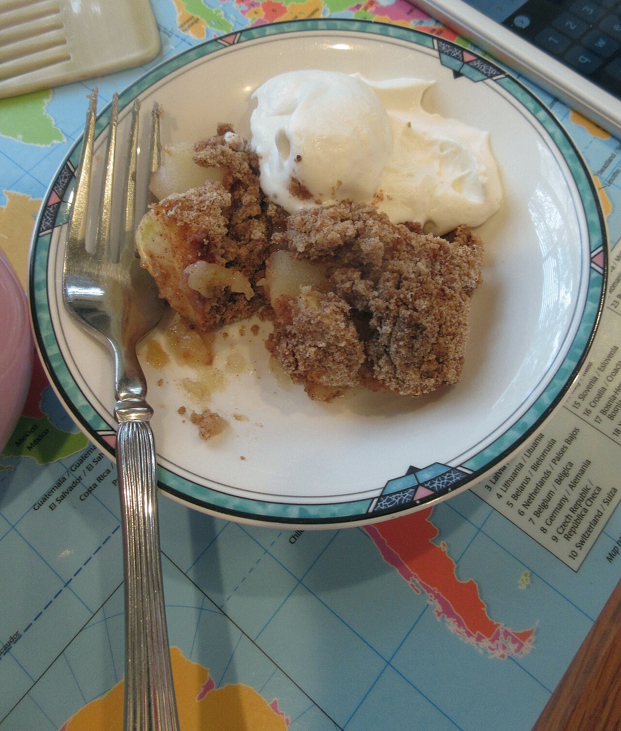 Crumble aux pommes